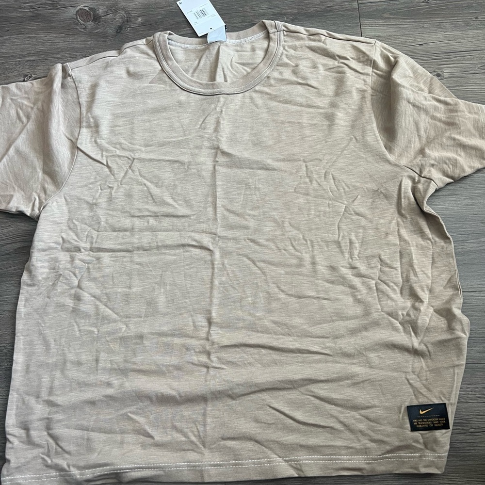 Nike Tan Short Sleeve Tee